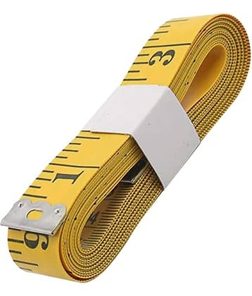 Eclet Durable Soft Sewing Tailor Tape Body Measuring Dress-Making Measure Ruler, 1.50 Meter, 150 cm, Multicolour(L)