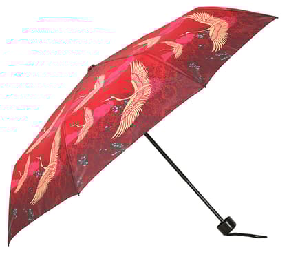Legend Of The Cranes 3 Fold Umbrella