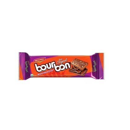 Britannia Bourbon Cream Biscuits 120 Gms