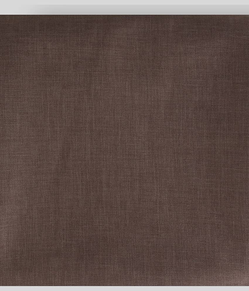 Maharaja - Brown Cotton Blend Men's Unstitched Suit Piece ( Pack of 1 )