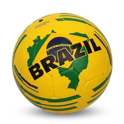 Nivia Country Colour (Brazil) Rubber Moulded Football