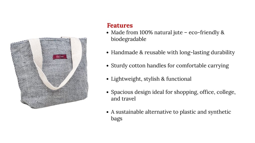 Jute Bag 1 Piece Each