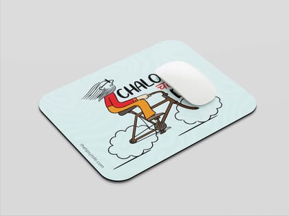 Get away from the everyday boredom: Hit the Road Mouse Pad