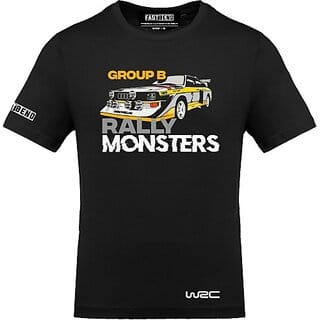 FastB Men Typography Round Neck Black T-Shirt