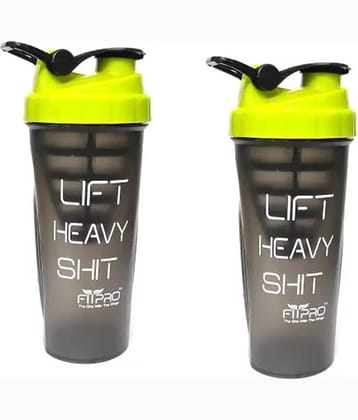 FitPro Plastic Multicolor 700 mL Shaker ( Pack of 1 )