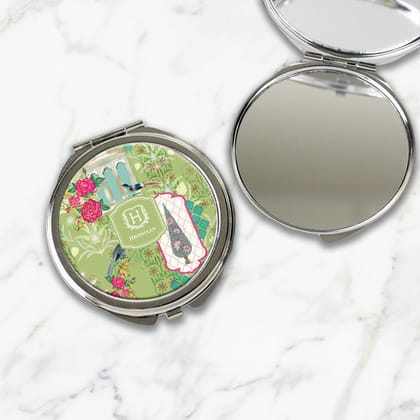 Koyal's Dream Compact Mirror-Green