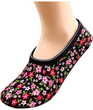 Infispace Pack of 1 Blended Men's Printed No Show Socks ( Multicolor )