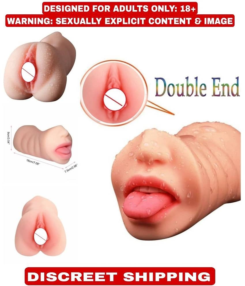 3D MOUTH PUSSY MALE MASTURBATOR with 3D Tight Vagina  , Realistic Male Sex Toy Men Masturbation 3D Pussy BY SEX TANTRA