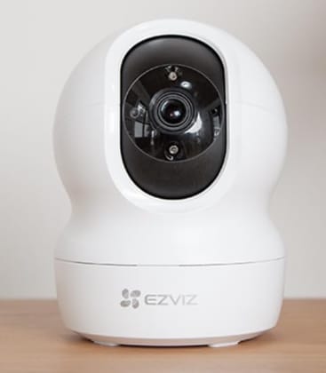EZVIZ CP1 Lite 2MP Smart Wi-Fi Indoor Security Camera with 360° Pan-Tilt Coverage- White
