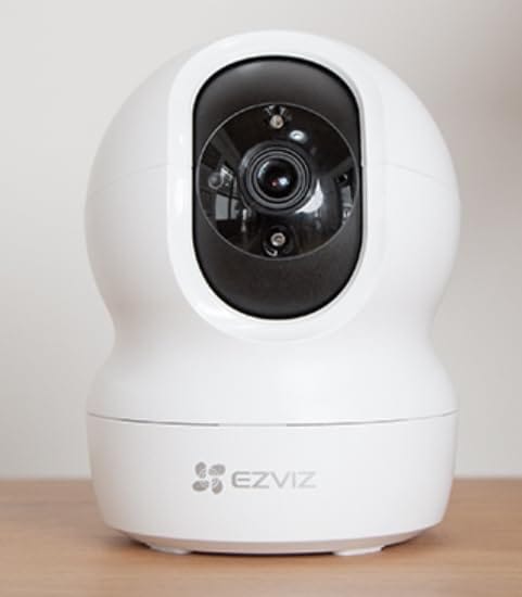 EZVIZ CP1 Lite 2MP Smart Wi-Fi Indoor Security Camera with 360° Pan-Tilt Coverage- White