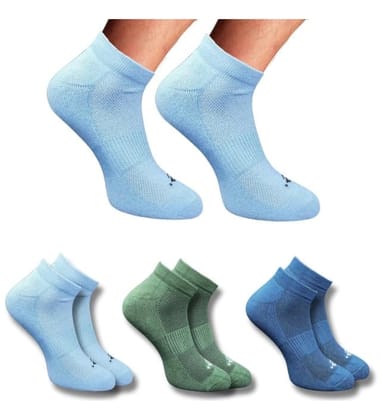 3_Pair Set Unisex Casual Cotton Printed Low Cut Socks (Multicolor) 3_Pair Set Unisex Casual Cotton Printed Low Cut Socks (Multicolor)