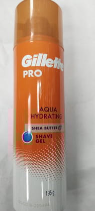 Gillette Pro Aqua Hydrating Shea butter Shave Gel 