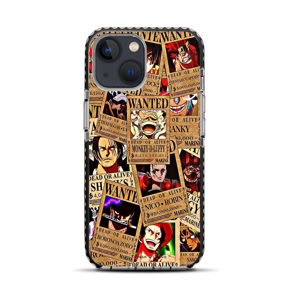 Wanted Posters One Piece Anime iPhone 13 Mini Stride Phone Case-Stride