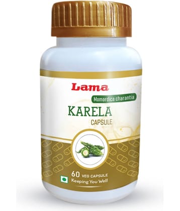 Lama Karela 60 Veg Capsules Capsule 1 No.S Pack of 1