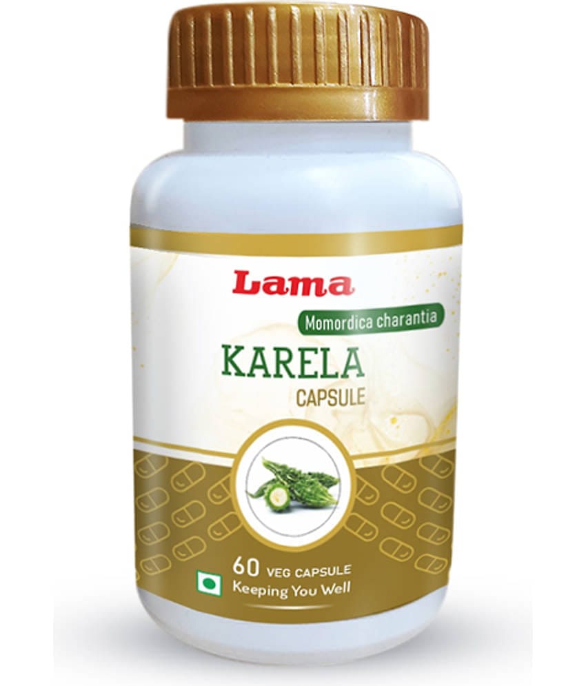 Lama Karela 60 Veg Capsules Capsule 1 No.S Pack of 1