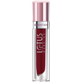 Lotus Make-Up Ecostay Matte Lip Lacquer (Wine Velvet, 4 G)