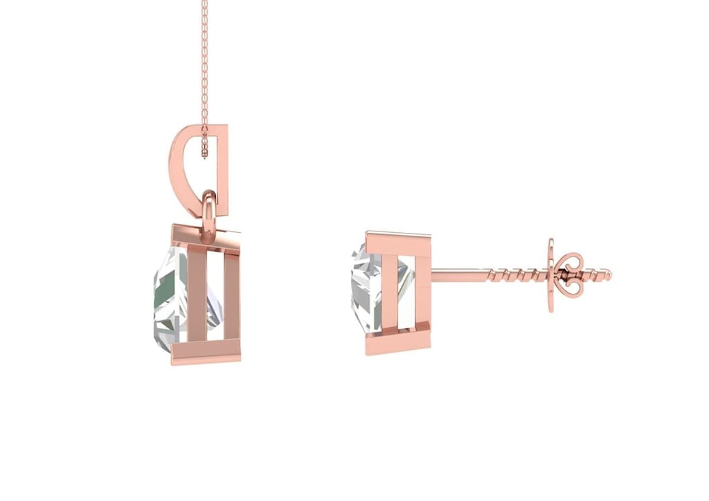 Timeless Triangle Solitaire Set