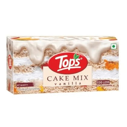 tops cake mix vanilla 225 gm (egg less)