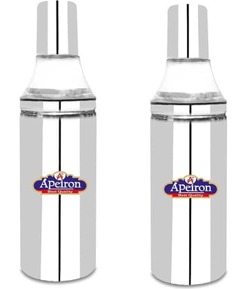 APEIRON Steel Oil Container/Dispenser Set of 2 1000 mL