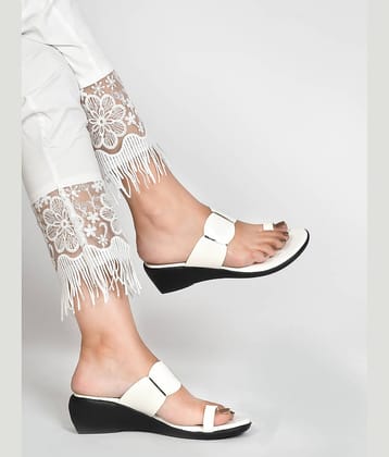 JM Looks Black Women's Slip On Heels