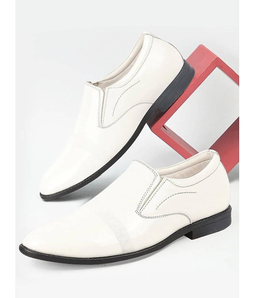 Fausto Tan Men's Slip On Formal Shoes