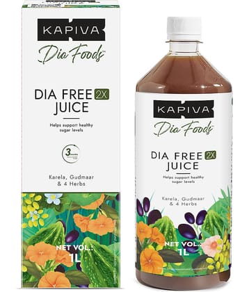 Kapiva Dia Free 2X Juice, New and Improved Helps Manage Sugar Levels