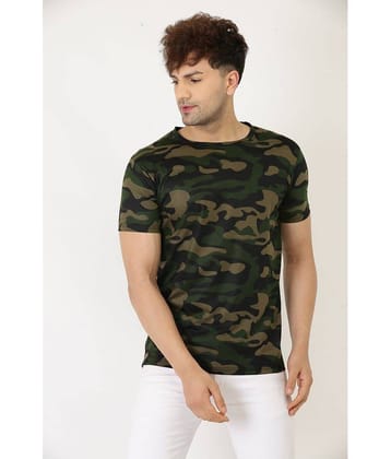 Leotude Pack of 1 Cotton Regular Fit Men's T-Shirt ( Multicolor )
