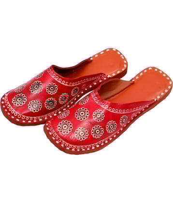 Raj - Red Women's Mules