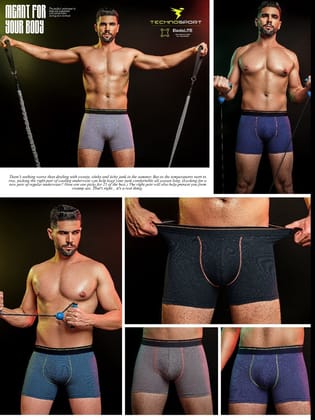 TechnoSport Anti Bacterial Innerwear For Men OR-73-M