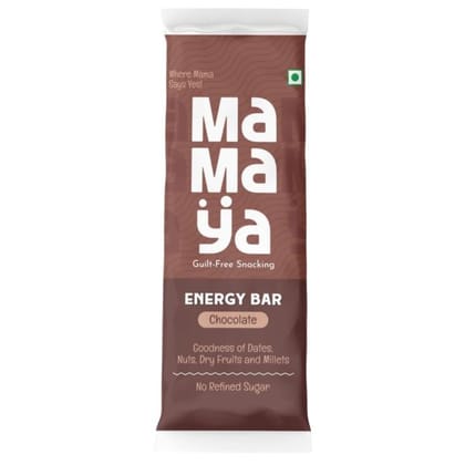 Mamaya Chocolate Energy Bar 40 Gms