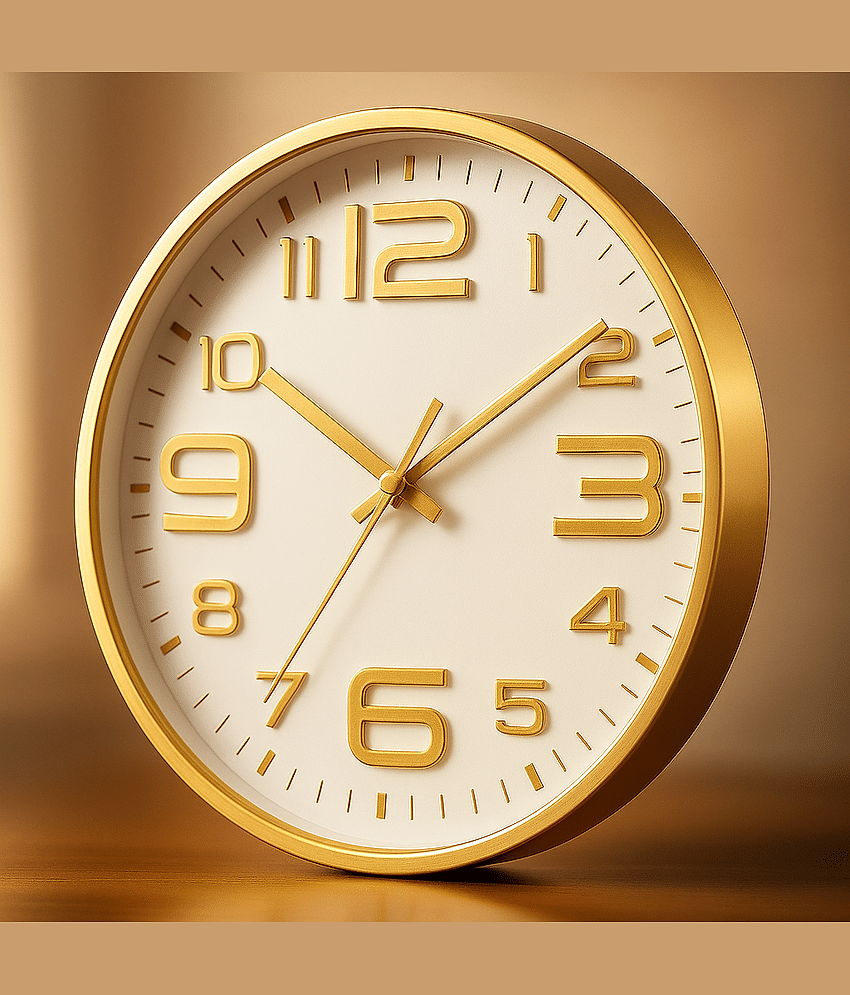 GrabBasket Rectangular Analog Wall Clock