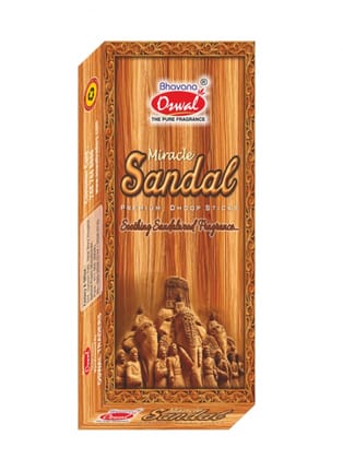 MIRACLE SANDLE MINI DHOOP - Packaging-Dhoop Sticks,Fragrance-Sandalwood
