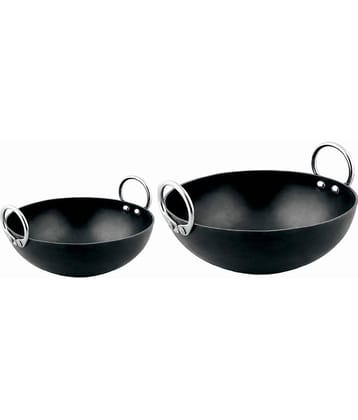 Veer - Iron Non coated Deep Kadhai 2500 ml