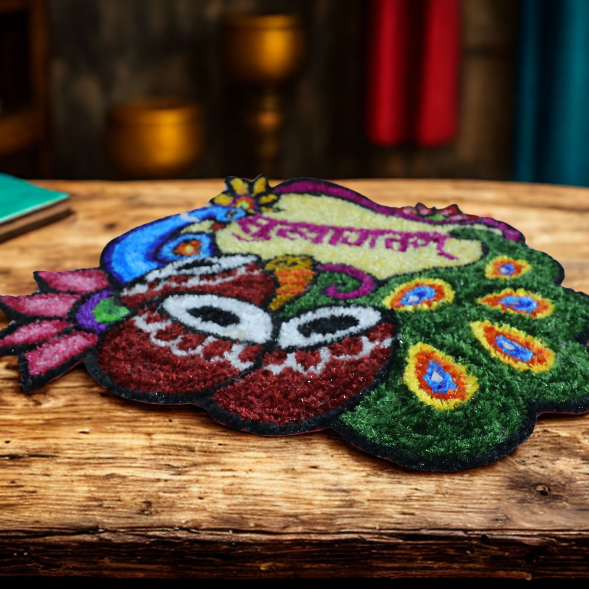 Woolen Rangoli [58X56cm]