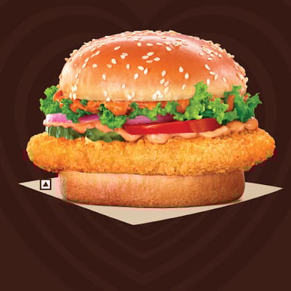 Smokey Crunchy Chicken Whopper Deluxe(Reg. Size Bun).