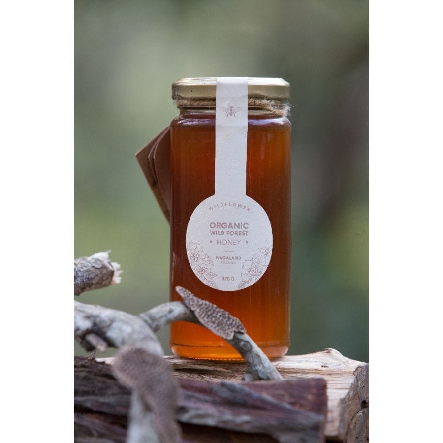 ORGANIC RAW HONEY( ROCK BEE LARGE) - 320 gm