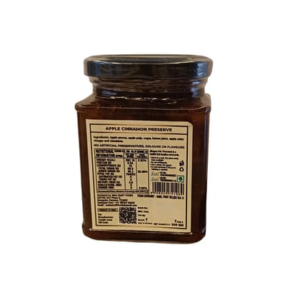 Maa Craft Apple Cinnamon Preserve | Himachali Apple Jam with Cinnamon | Handmade Fruit Preserve | Himalayan Crafted | Sweet & Spiced Spread | No Artificial Flavours | 300g