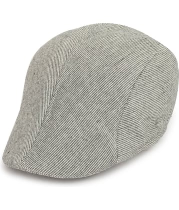 Zacharias Pack of 1 Cotton Blend Men's Cap ( Grey )