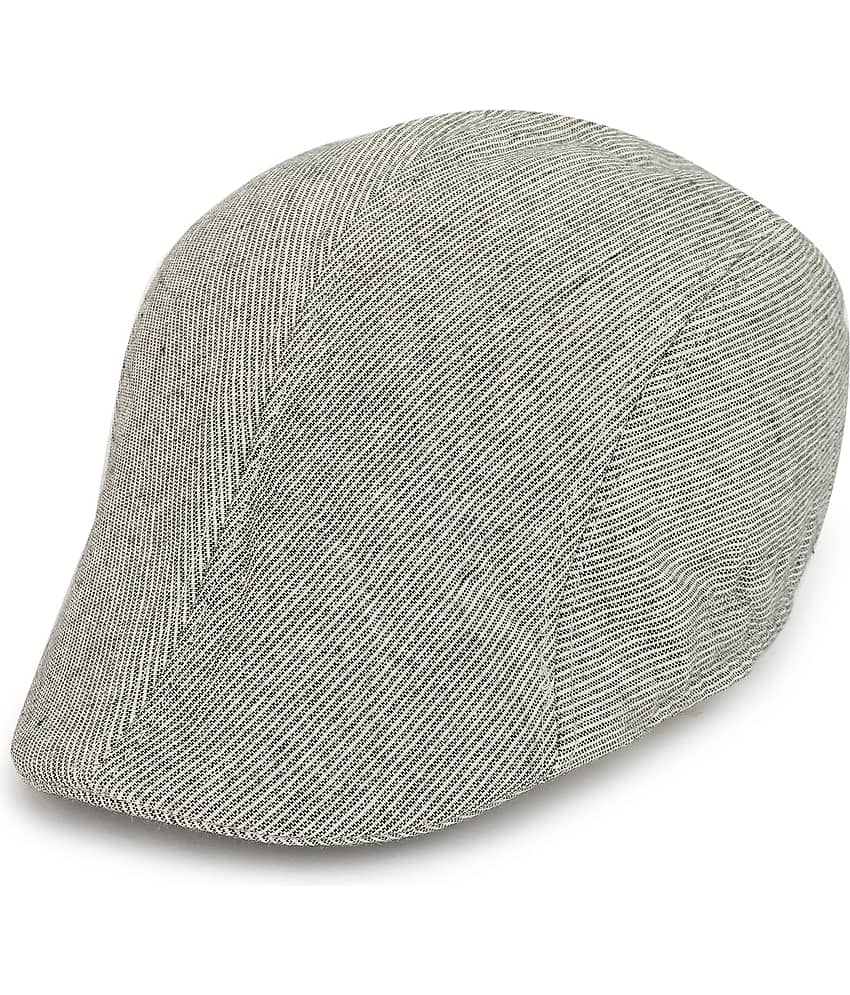 Zacharias Pack of 1 Cotton Blend Men's Cap ( Grey )