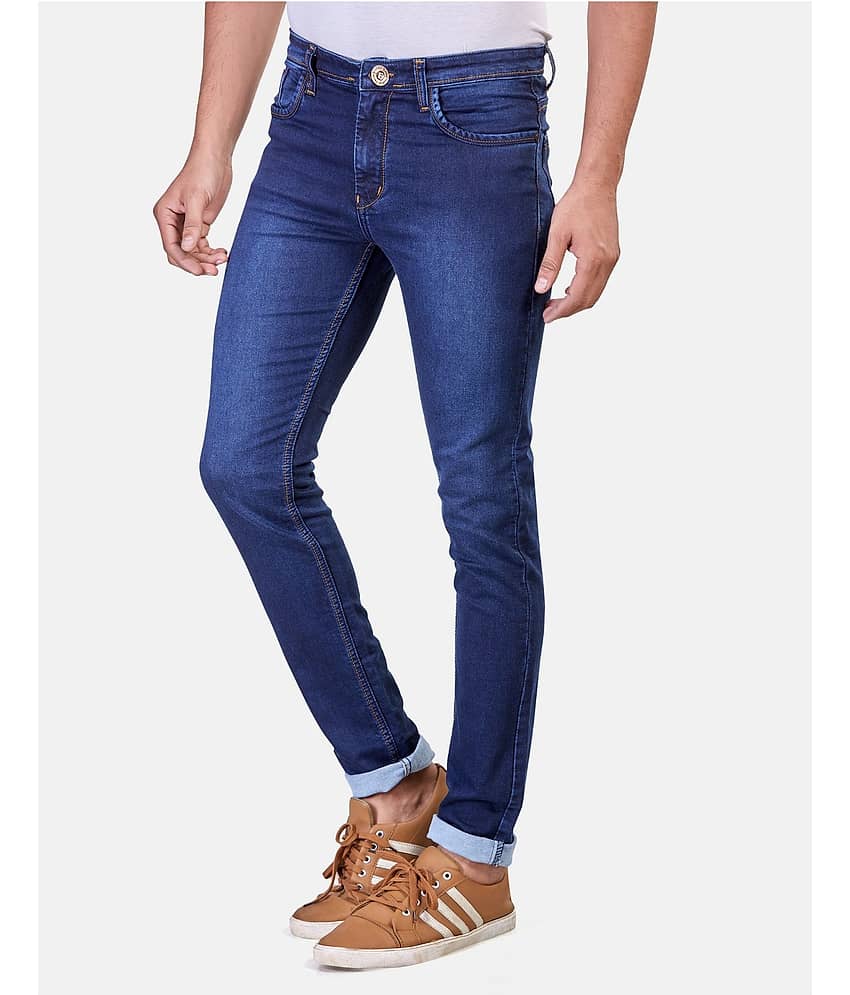 HJ HASASI Blue Skinny Fit Jeans