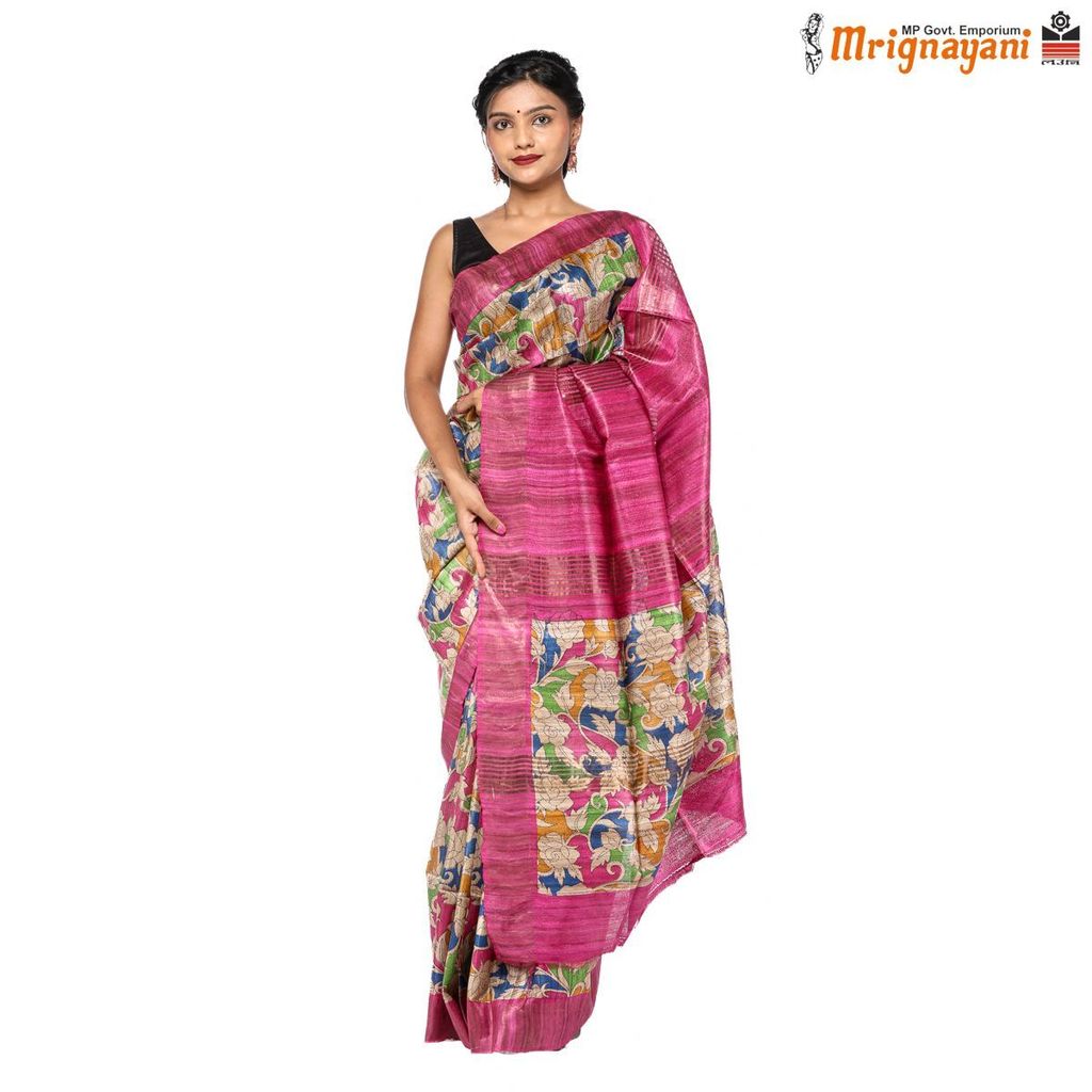 HANDLOOM KOSA SAREE WITH BLOUSE (SKU - 1ST506230522, SAREE - 1177) - Sarees | Buy online on ZillyBuy