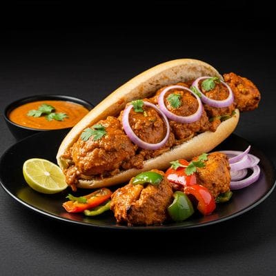 Chicken Makhani Frankie
