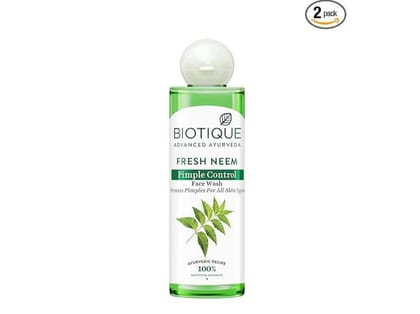 Biotique Fresh Neem Pimple Control Face Wash 200ml