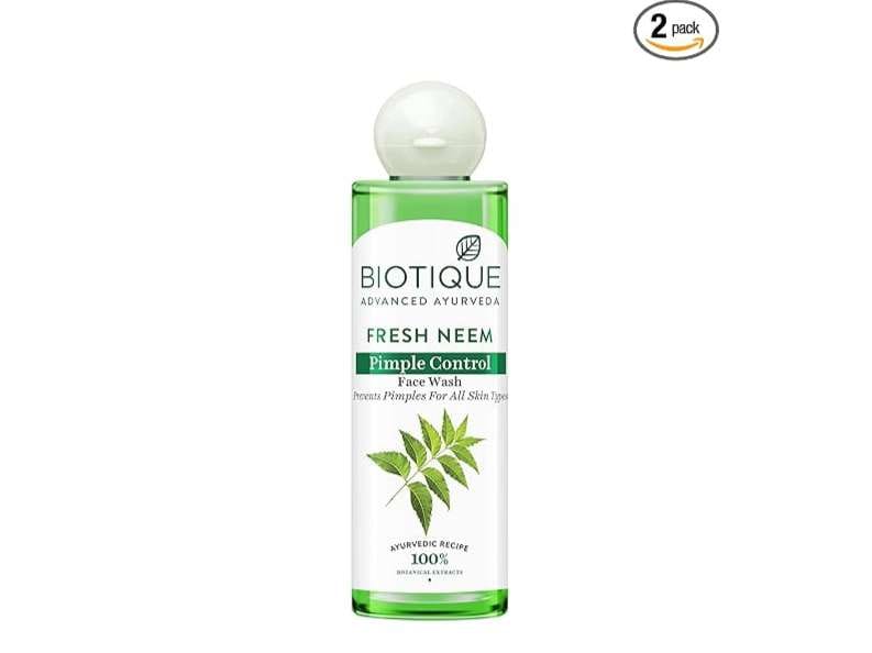 Biotique Fresh Neem Pimple Control Face Wash 200ml