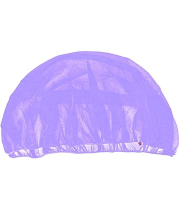 ShreejiHuf - Purple Polyester Frame Hung Baby Mosquito Net ( Pack of 1 )