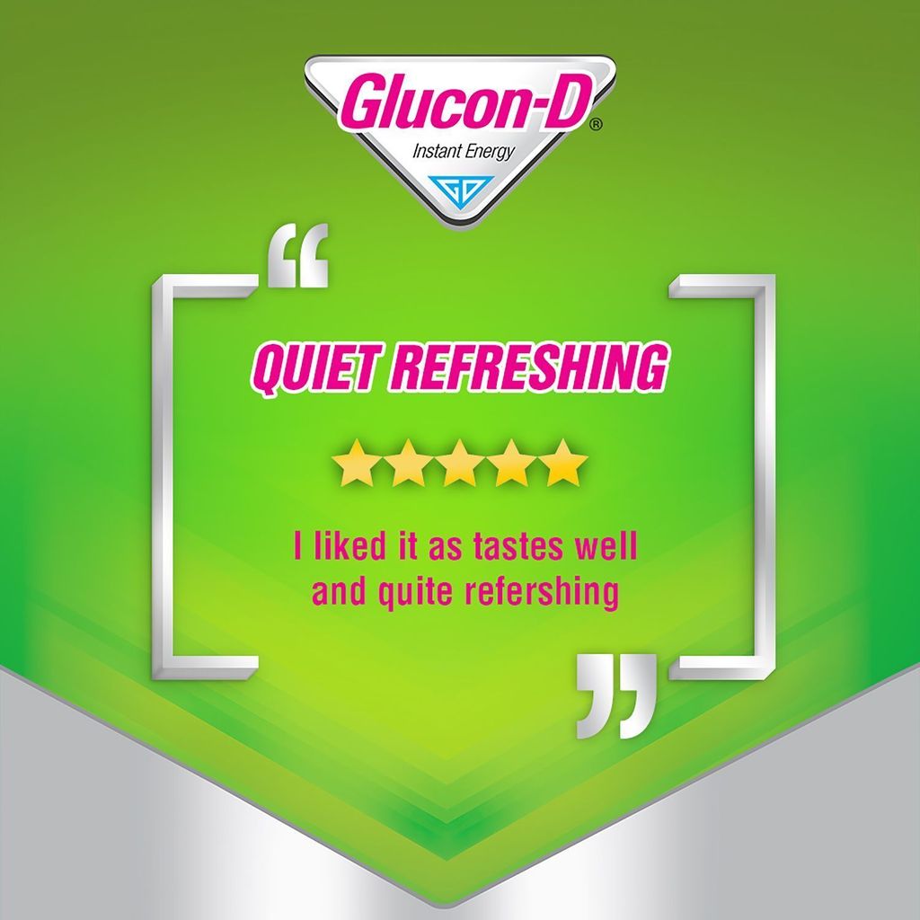 Glucon-D Regular Glucose Powder(75g + 50g Extra)| For Tasty Glucose Drink| Provides Instant Energy| Vitamin D2 Supports Immunity