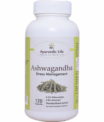 Ayurvedic Life Ashwagandha Capsule 120 no.s Pack Of 1