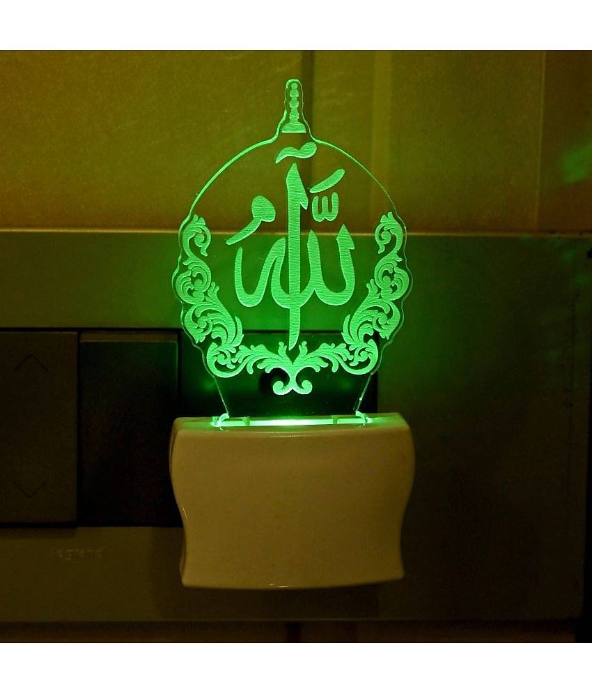 Somil - Multicolor Night Lamp ( Pack of 1 )