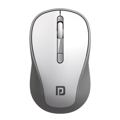 Portronics Toad 34 Wireless Mouse with 2.4 GHz Wireless (White)