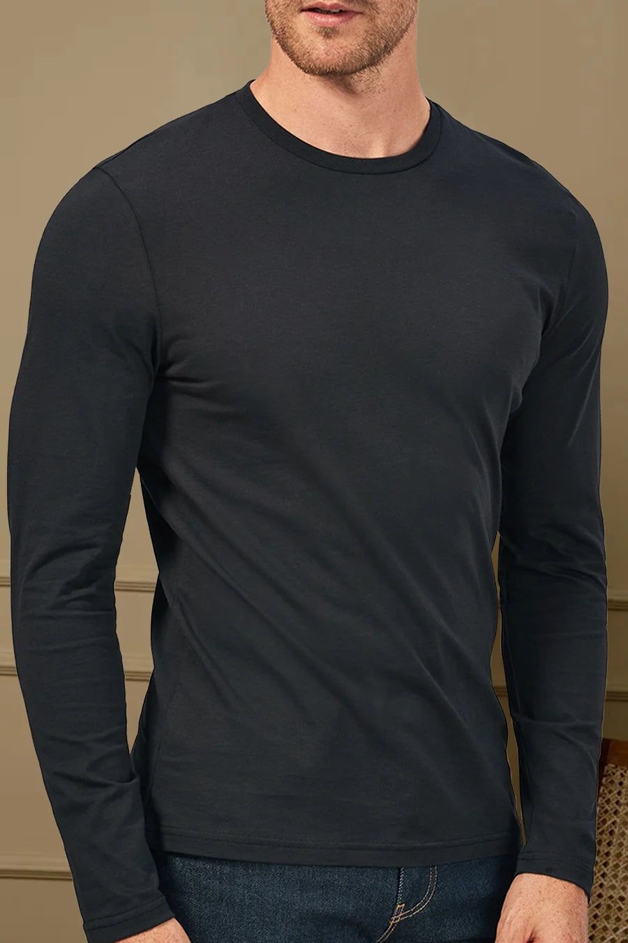 Classic Full sleeve in Black-S